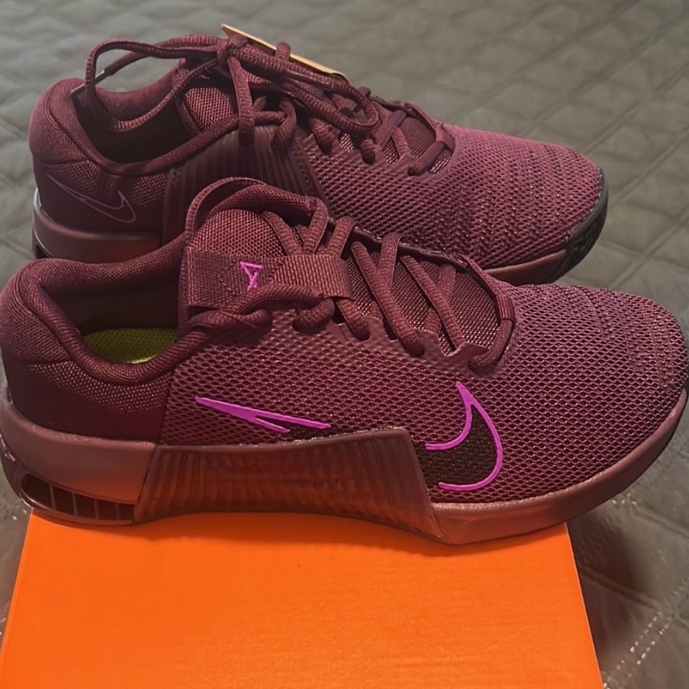 Nike Burgundy and Fuchsia Running Shoes